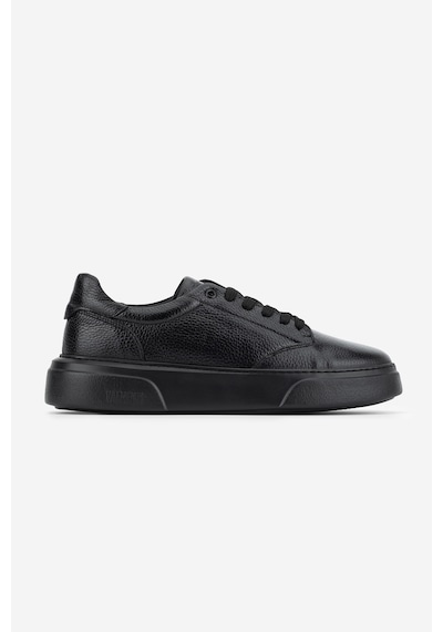 Valmenti Erkek Hakiki Deri Siyah/siyah Sneakers & Spor Ayakkabı 1212 2509 Erk Ayk Sk26-27 Syh Tbn/syh Fltr