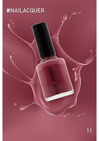Gül Kurusu Oje 11 - Yüksek Pigmentli Uzun Süreli Kalıcılık Hızlı Kuruma - Nail Lacquer 11