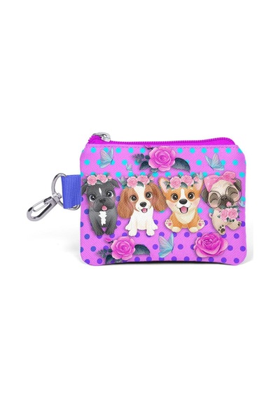 Kids Mor Pembe Anime Kedi Desenli 5'li Okul Çanta Seti 5set23753