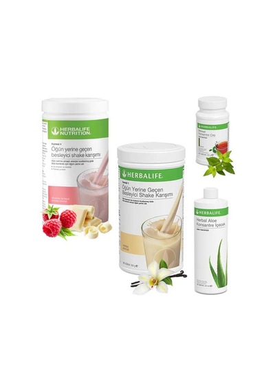 Herbalife Ahududu Shake 1 Vanilya Shake 1 Çay Klasik 50gr Aloe Vera