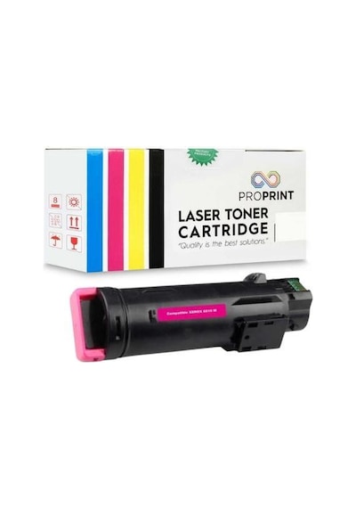 Proprint Xerox 6510-106R03695 6510N 4300 Sayfa Kırmızı Uyumlu Toner