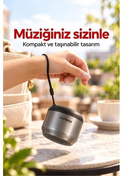 Ses Aleti Ofis Ortamı Küçük Boyut Bluetooth Hoparlör Taşınabilir Kablosuz Speaker K30 Siyah