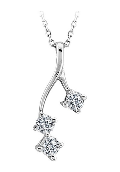 Sirius G Renk 0.23 Karat Pırlanta Tria Kolye 0810P0015