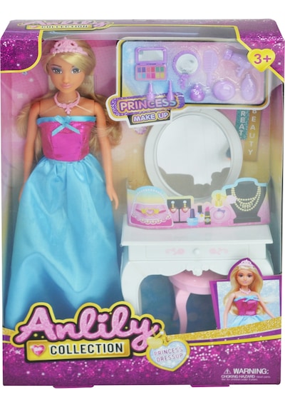 Anlily Bebek Makyaj Odalı Set Turkuaz