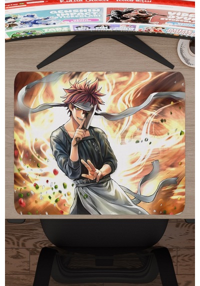Food Wars Anime V3 - 48x40 Xl Gaming Kauçuk Kaymaz Taban Mouse Pad Fare Altlığı