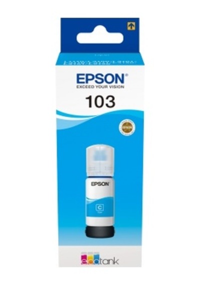 Epson 103 Ecotank Mavi Cyan Mürekkep Şişe