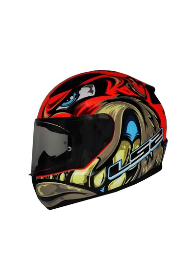 Kapalı Kask Ls2 Rapıd 2 Spox Kırmızı Gri  3xl Çok Renkli 3XL