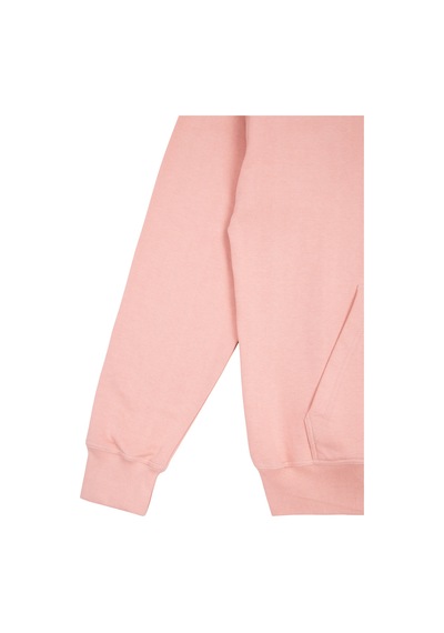 Beord Pembe %100 Pamuk Kapüşonlu Sweatshirt Bhd1-137