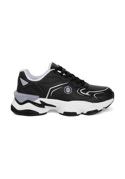 Lumberjack 4W MADAX WMN PU 4PR Kadın  Siyah Sneaker