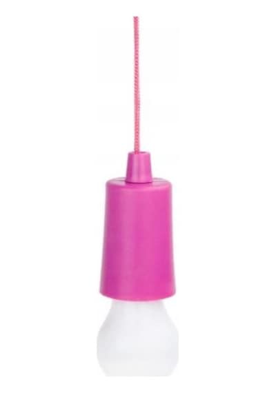 Cord Light Ch-6088 E27 Duy İpli Çek Yak Lamba Mor Pull