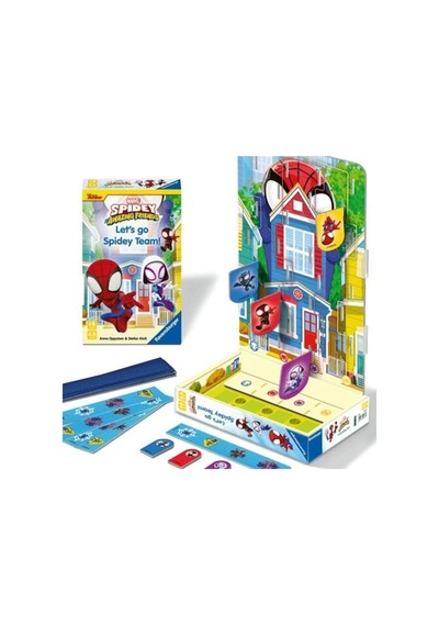 Mey İthalat 248728 Ravensburger - Spidey Takımı - Seyahat Boy Kutu Oyunu
