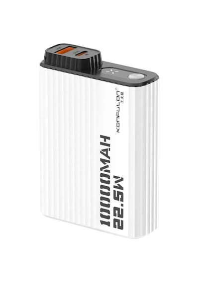 Konfulon A40q 10.000 Mah Pd 20w Mini Powerbank - Siyah-beyaz Çok Renkli