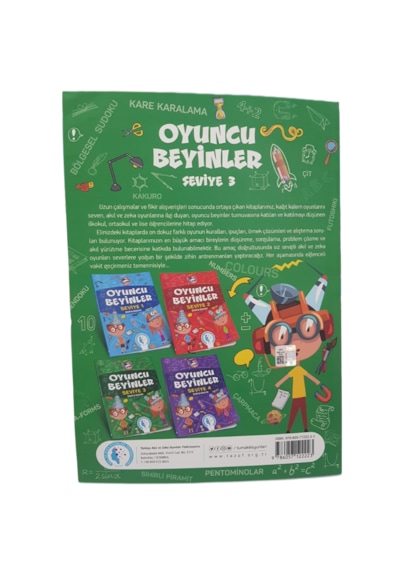 Tazof Oyuncu Beyinler Seviye 3-4 2 Kitap Bir Arada