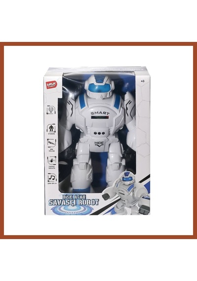 Bezos 27115 Kumandalı Disk Atan Süper Robot -birliktoys Pro