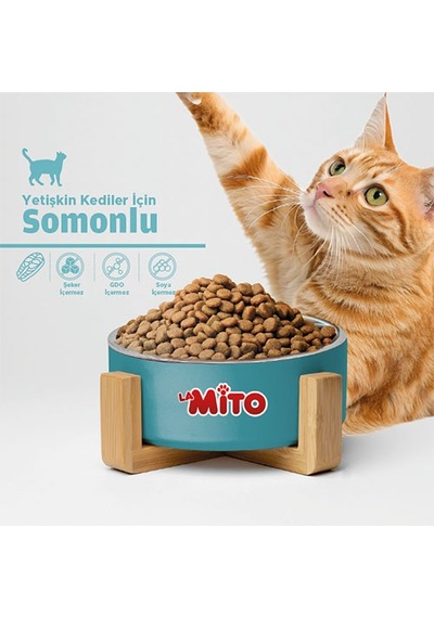 La Mito Somonlu Yetişkin Kedi Maması 15 Kg 287-10002.06