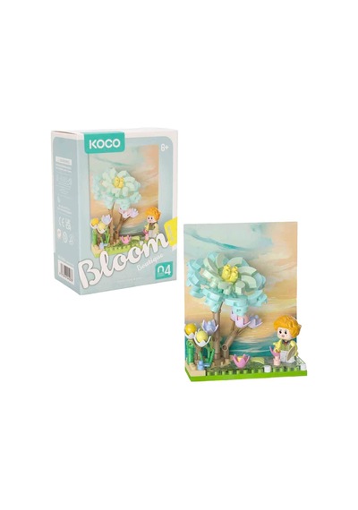 Bloom Boutique Stamen Scene Serisi Mini Bahçe Yapı Blokları Seti