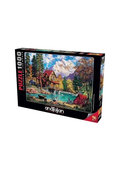 Anatolian 1000 Parça Puzzle Kamp Ateşi 1128