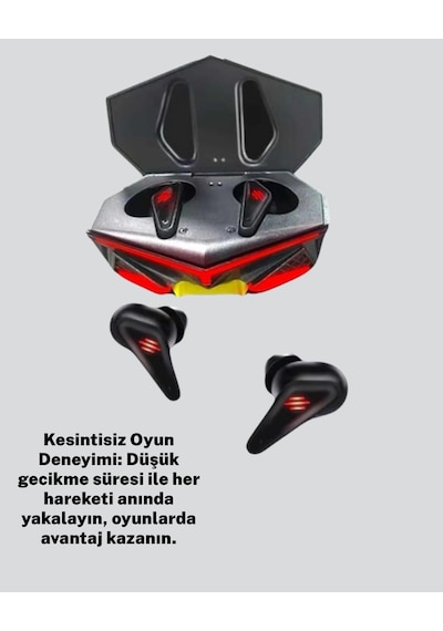 Kablosuz Bluetooth Kulaklık Led Işıklı Yeni Nesil Diğer