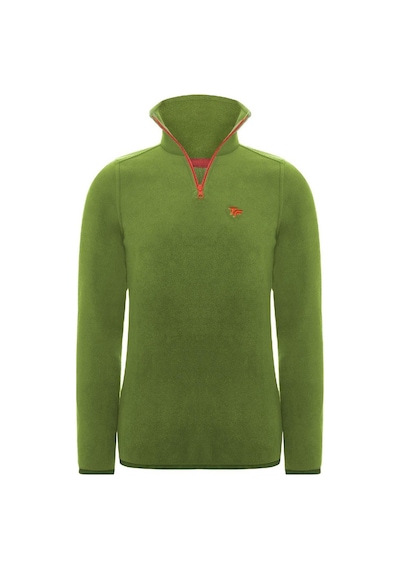 Thermoform Hztp19020 - Polarline Kadın Yarım Fermuarlı Sweatshirt Yeşil
