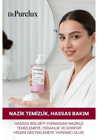 İntim Yıkama Jeli Hassas Bölge İçin Yatıştırıcı, Ph Koruma, Nazik Ve Dengeli Temizlik