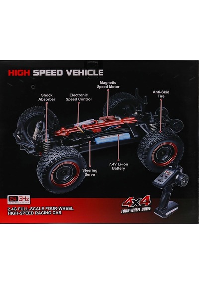 Scy-16106prc Kumandalı Elektrikli Arazi Aracı 1:16 -gepettoys