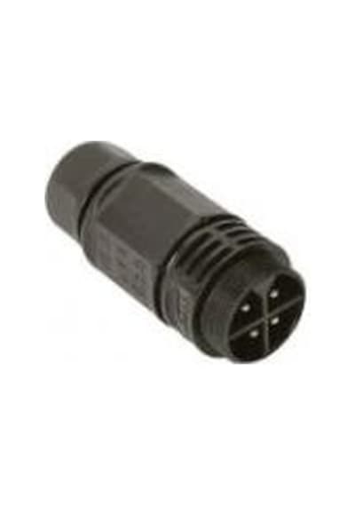 Wpm-0400m25 Erkek Kablo Tip 4pin Ip68 Vidalı Konnektör Ttf