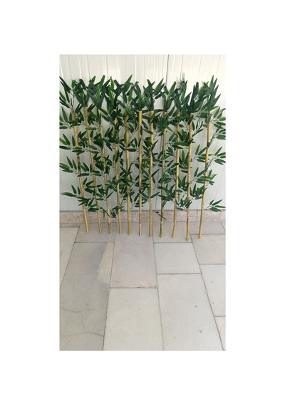 130 Cm Yapay Bambu Dekoratif Ağaç Çok Renkli