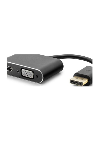 Dısplay To Hdmı + Vga F Çevirici 4k 1080p 22cm Hdx7822 Evimdeyokyok