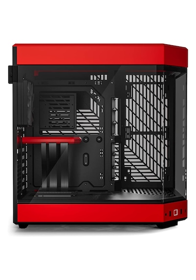 Hyte Y60 Siyah-kırmızı Temperli Cam Usb 3.2 E-atx Premium Mid Tower Gaming Kasa Cs-hyte-y60-br