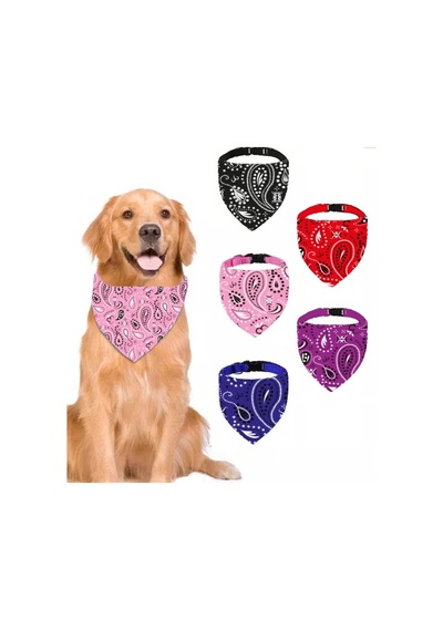 Tineke Evcil Hayvan Köpek Boyun Tasması Yakalık Önlük Fular No 440 Pembe