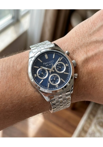 Ferrucci Erkek Kol Saati L-03654m.2 Gümüş