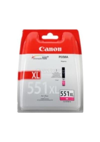 Canon CLI-551XL M Magenta Kırmızı Yüksek Kapasiteli Mürekkep Kartuş IP7250 MX925