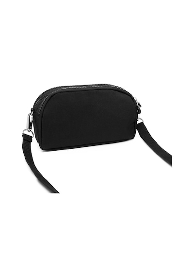 Smart Bags Smartbags Mini Boy Krinkıl Kumaş Kadın Çapraz Çanta 2022-1112 Siyah Siyah