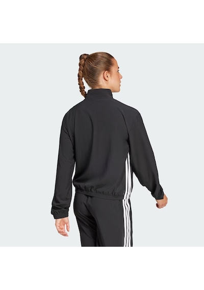 Adidas Train Essentials 3-stripes Kadın Eşofman Üstü Jd6539 Siyah