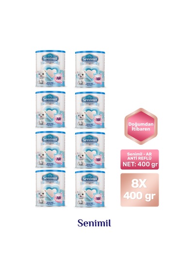 Senimil-Ar Bebek Sütü 400 Gr 8 Li Avantaj Paketi
