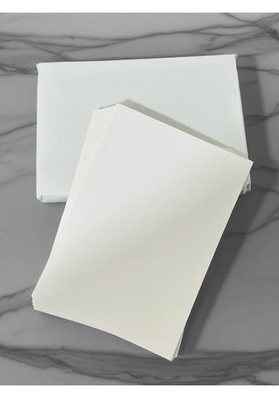 Beyaz Tek Kullanımlık Amerikan Servis Kağıdı 50 Adet 25x35cm 1,09375 Kg