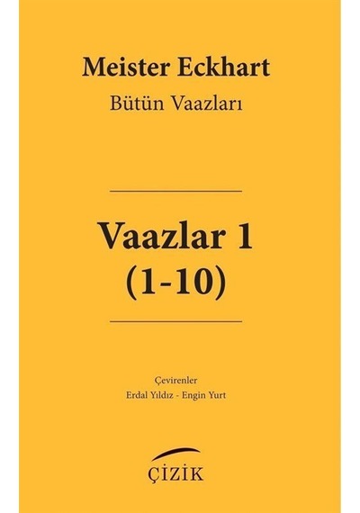 Vaazlar 1 1-10 / Meister Eckhart