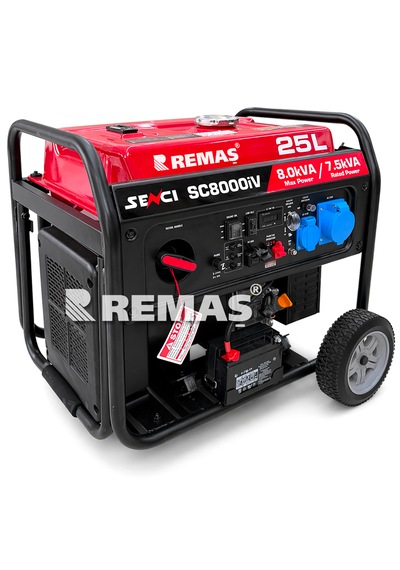 Senci Sc 8000 İv Marşlı Inverter 8 Kva Monofaze Benzinli Jeneratör