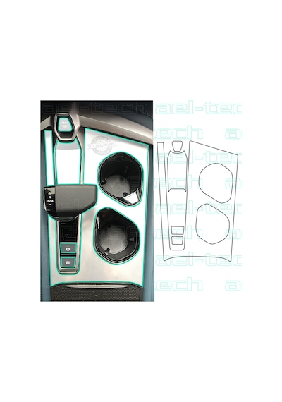 Mg 7 Uyumlu Vites Etrafı Ve Piano Black Tpu Koruyucu 2025