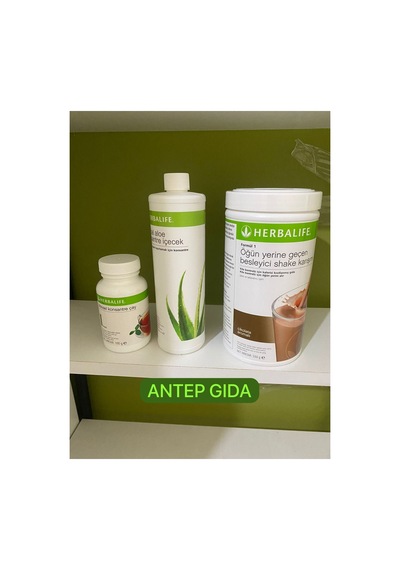 Herbalife Aloeveralı Set Shake Çikolata 550 Gr Aloe 473 Ml Limon Çay 50 Gr