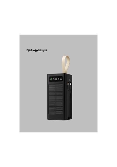 Yeni Kamp Ve Outdoor Kullanıma Uygun Güneş Panelli Powerbank Yeni Nesil Trend