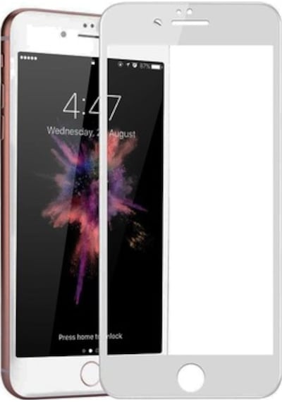 Apple Uyumlu   iPhone 8 Plus Ekranı Tam Kaplayan 5D Ekran Koruyucu