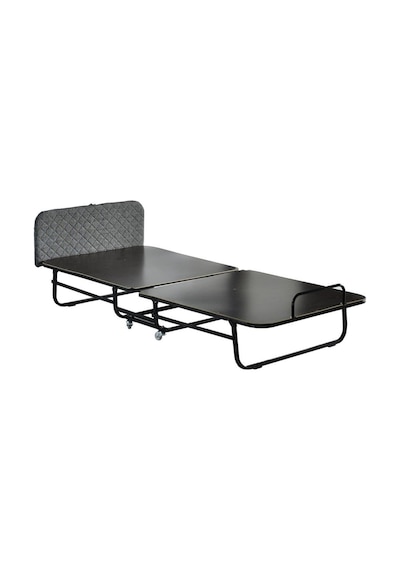 Nironyatak Niron Otel Katlanır Yatak - 90X200 Cm Tek Kişilik Yaylı Yatak Ve