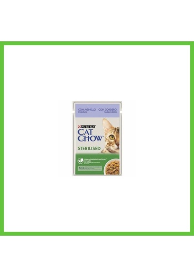 Cat Chow Sterilised Pouch Kuzulu Kısırlaştırılmış Kedi Konservesi 85 Gr Dmc