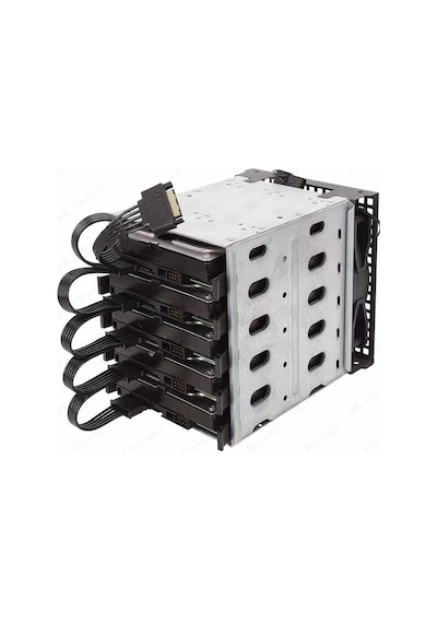 HDD/SSD için Sata Erkek to 5 Bağlantı Noktalı 15Pin SATA Güç