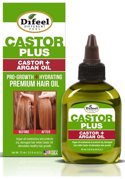 Difeel Castor + Argan Saç Bakım Yağı 75ml
