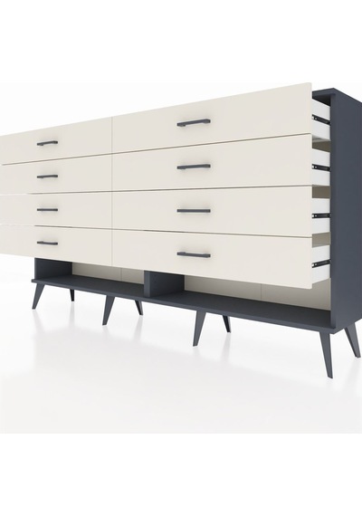 Arges Konsol 8 Çekmeceli 176x30x99 Antrasit-antrasit/aytaşı Antrasit-antrasit/aytaşı Arges Konsol 8 Çekmeceli 176x30x99 Antrasit-antrasit/aytaşı Antrasit-antrasit/aytaşı
