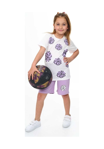 My Kids Wear Şortlu Alt Üst Takım Lila