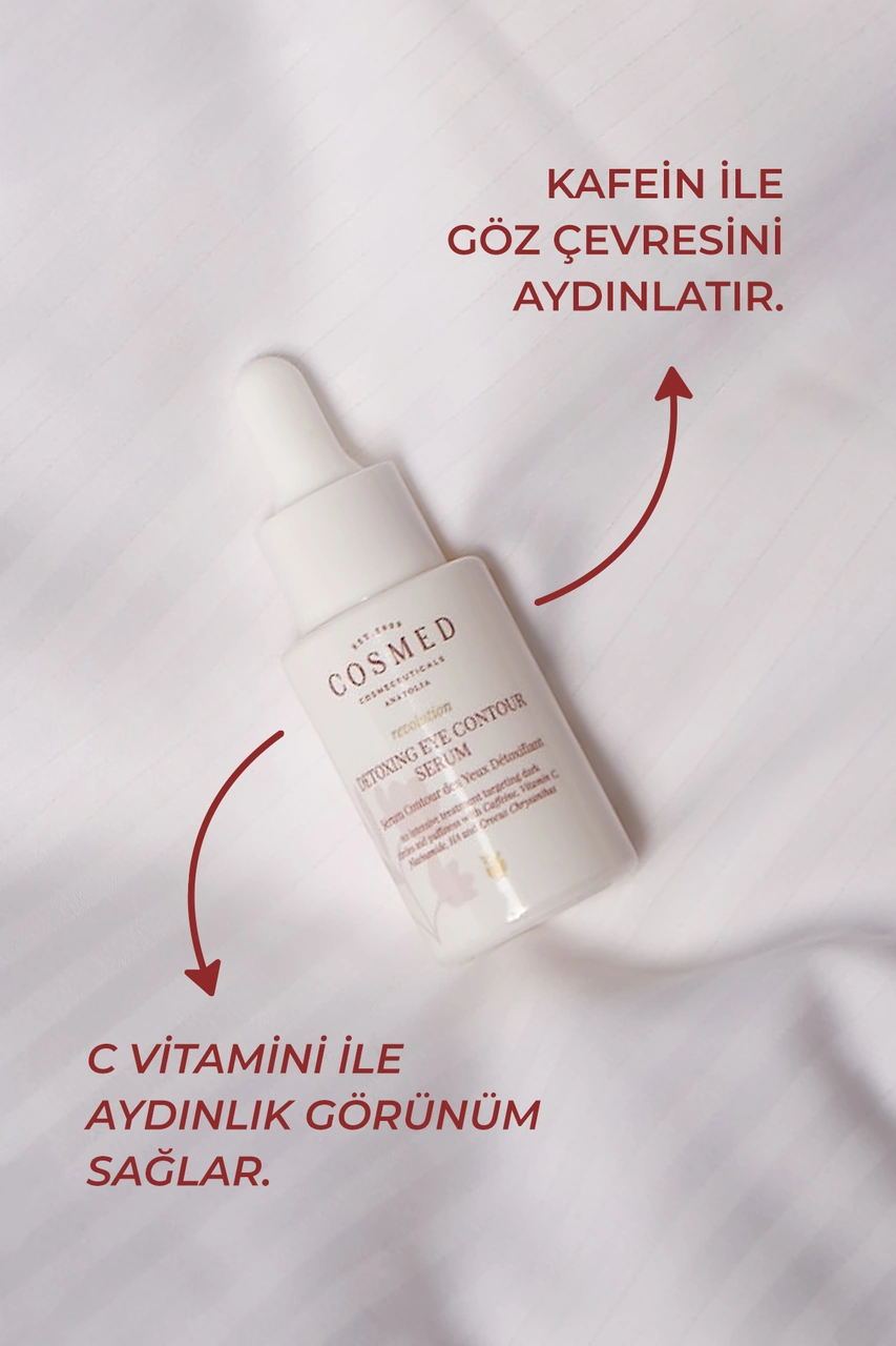 Cosmed Göz Altı Torbalanma Morluk Karşıtı Göz Çevresi Serumu - ing Eye Contour Serum - 15 ml