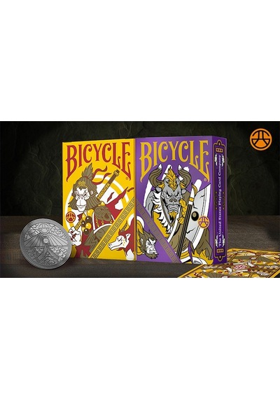 Bicycle Bull Demon King Rebellion Purple Premium Oyun Kağıdı Limited Edition Koleksiyonluk İskambil Kartları
